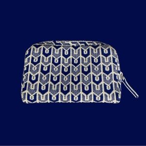 Rothy’s Limited Edition Pouch Blue Signature Logo Print